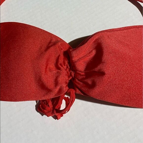 Luli Fama Bikini Top Red - Picture 4 of 7
